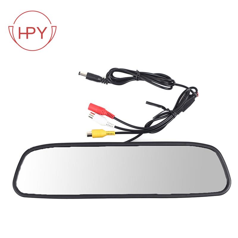 Gương Chiếu Hậu Tích Hợp Camera 4.3Inch Hỗ Trợ Màn Hình LCD 2 Chiều Cho Xe Hơi