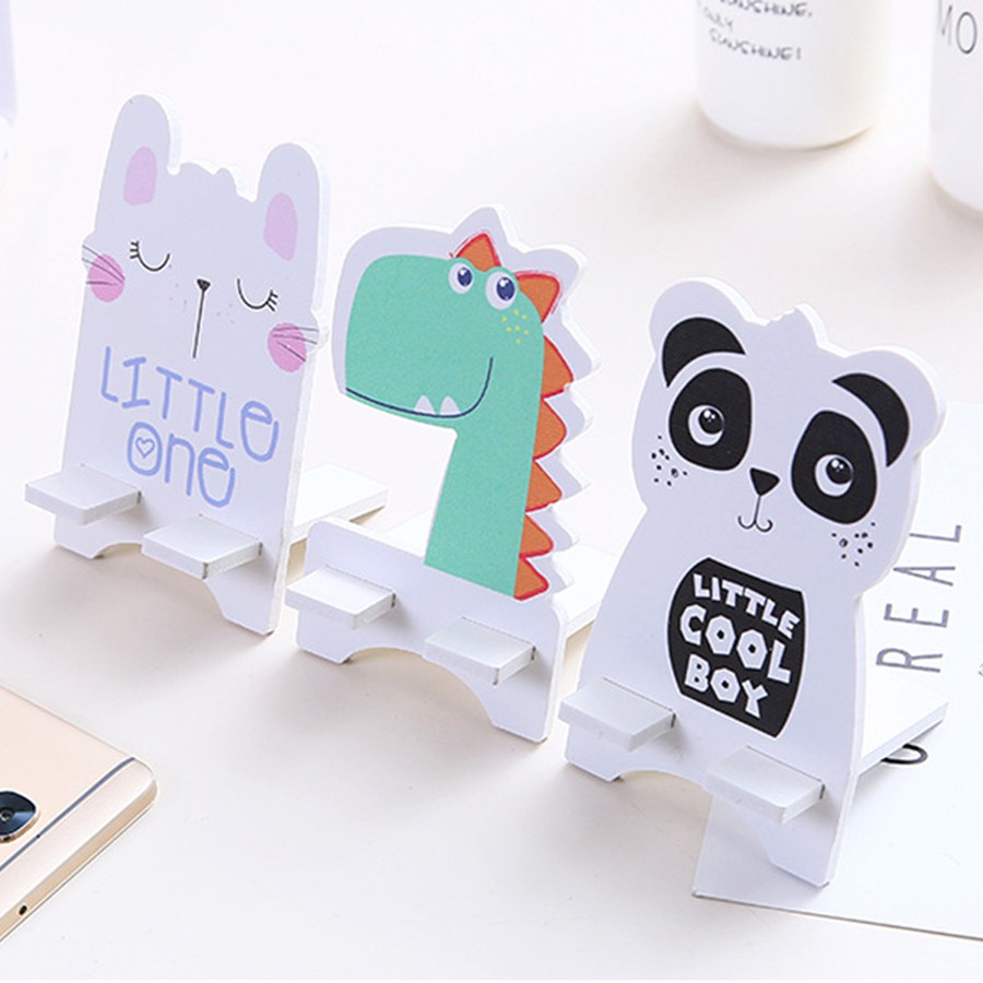 Giá Đỡ Điện Thoại Hình Thú Bằng Gỗ Siêu Cute | BigBuy360 - bigbuy360.vn