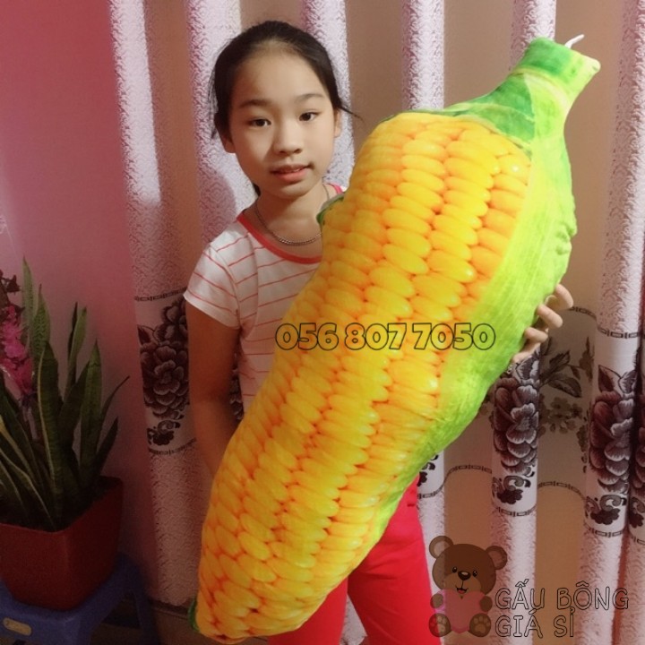 GỐI ÔM TRÁI BẮP LỚN 90CM