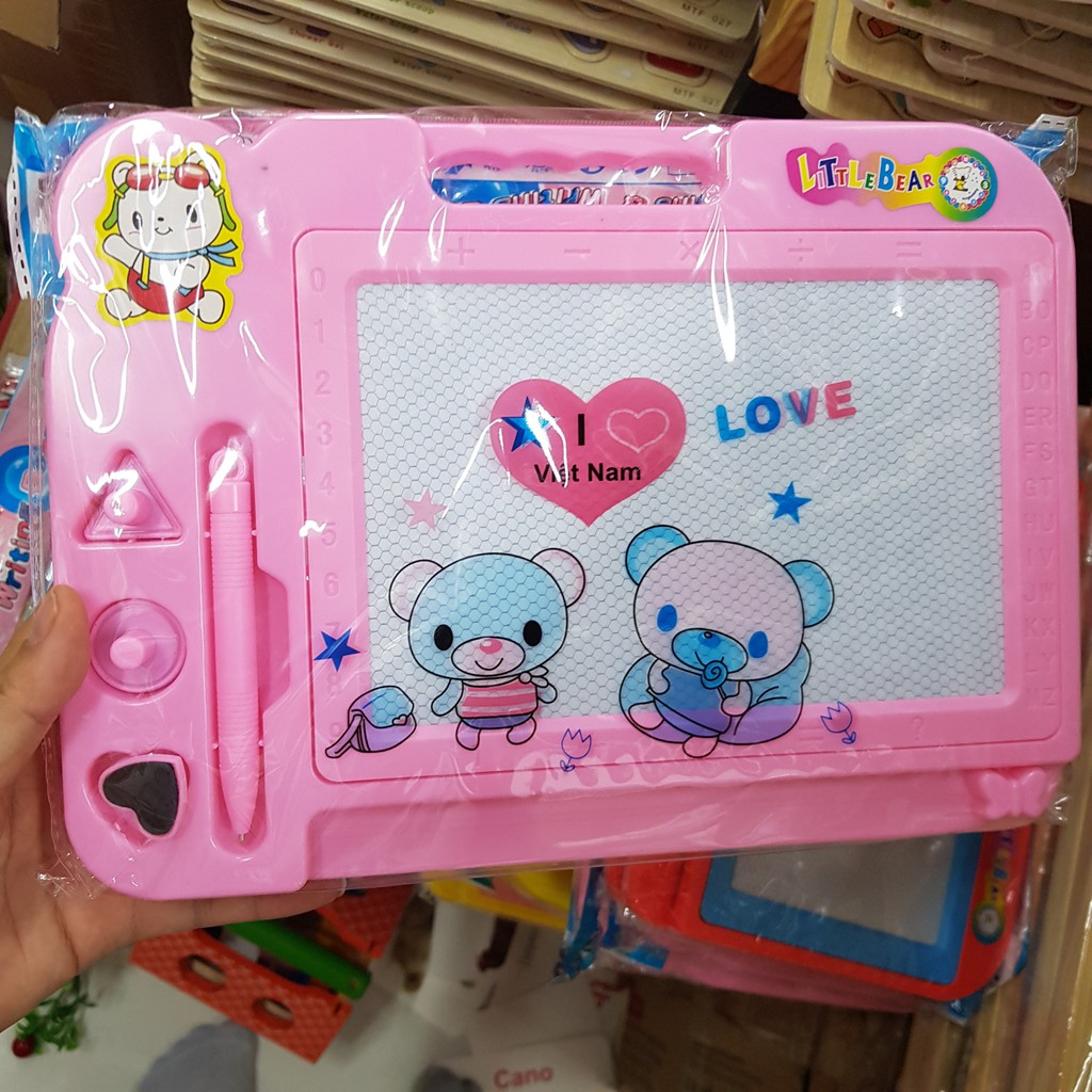 [Mã LIFETOYS1 giảm 30K đơn 99K] Bảng viết tự xóa thông minh cho bé