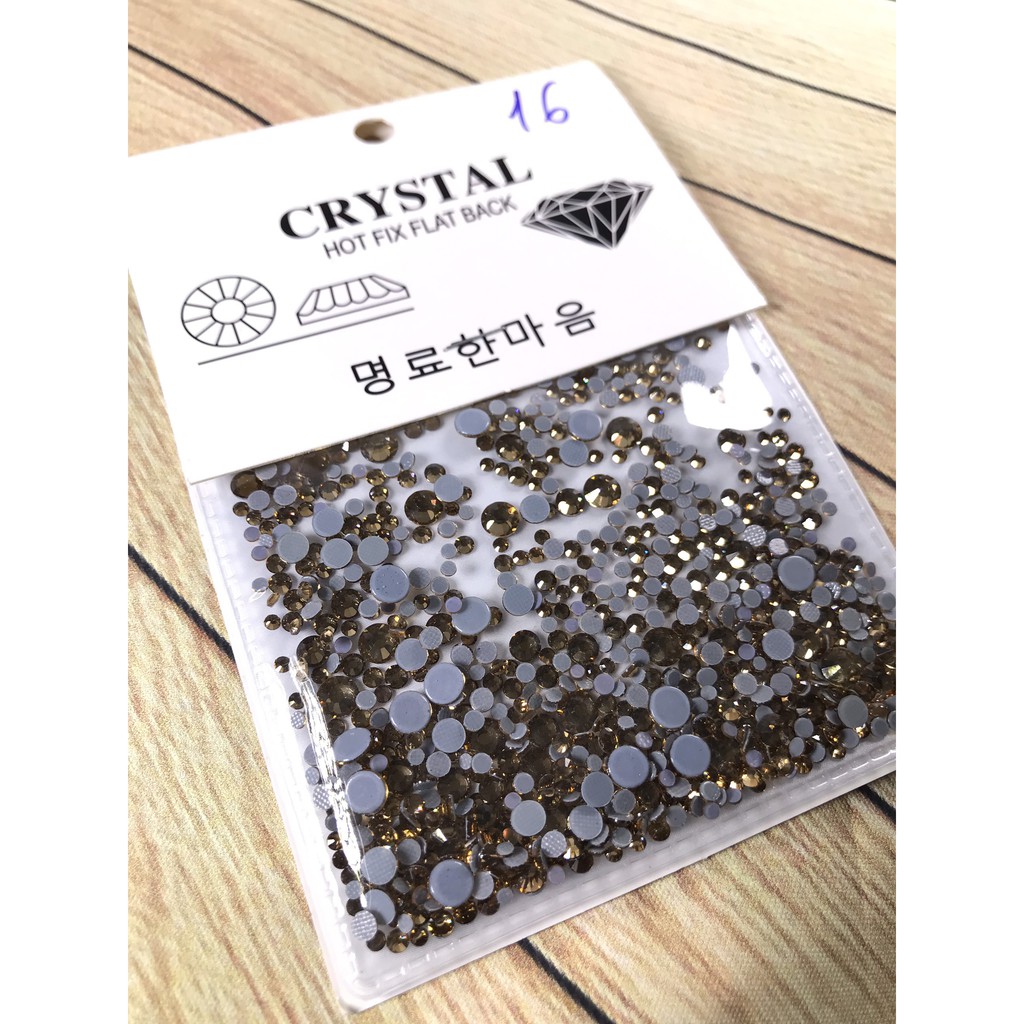 Đá chân keo 16 ( Gói 1200 viên siêu sáng )