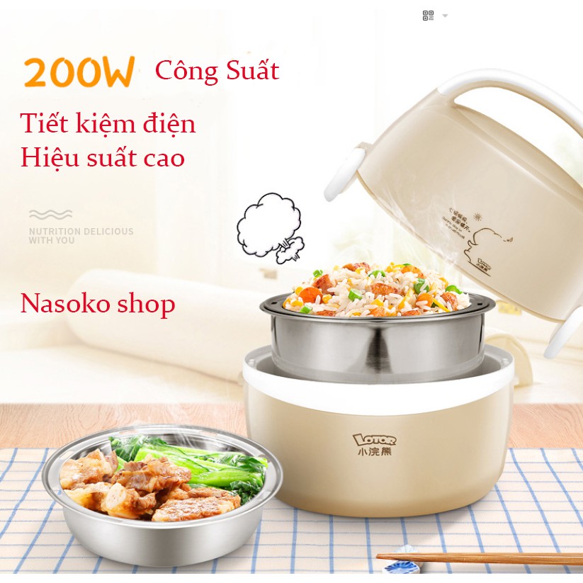 Cặp lồng làm nóng Lotor cho cá nhân