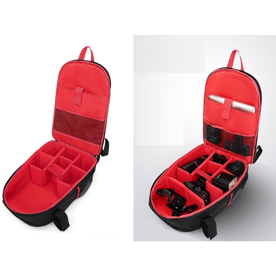 Balo đựng máy ảnh chuyên dụng.