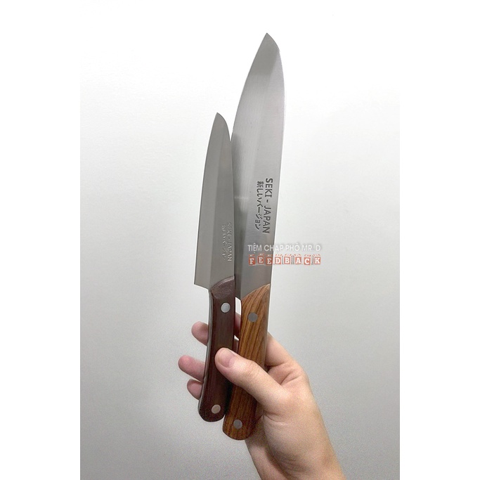 Dao Gọt Seki-Japan Dài 23cm, Dao Thái Seki-Japan Dài 30cm, Nội Địa Nhật Bản Loại Tốt