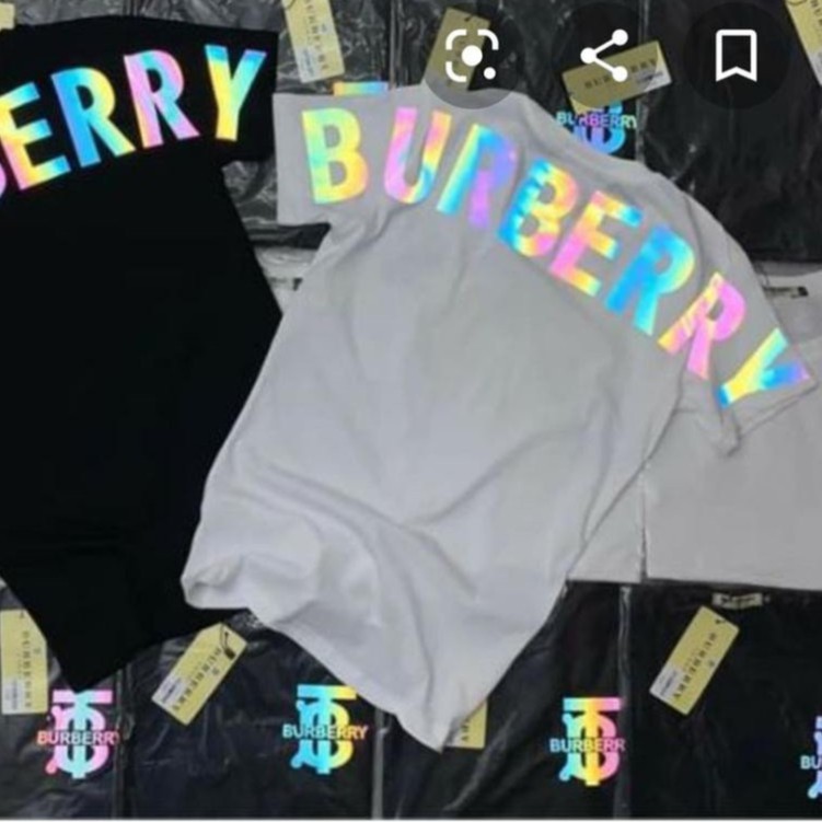 [ Giá Rẻ ] ÁO THUN NHŨ BẠCUNISEX IN CHỮ BURBERRY Áo phông cotton chất đẹp mát, áo unisex, áo phông trắng đen | BigBuy360 - bigbuy360.vn
