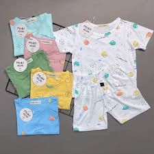 Bộ ngắn hình thung lạnh Minkymom cho bé
