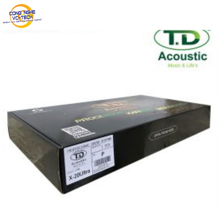 Vang cơ TD Acoustic X20 Ultra-Bản chuẩn chính hãng 100%(TẶNG KÈM RẮC CANON+ DÂY QUANG XỊN 2M)