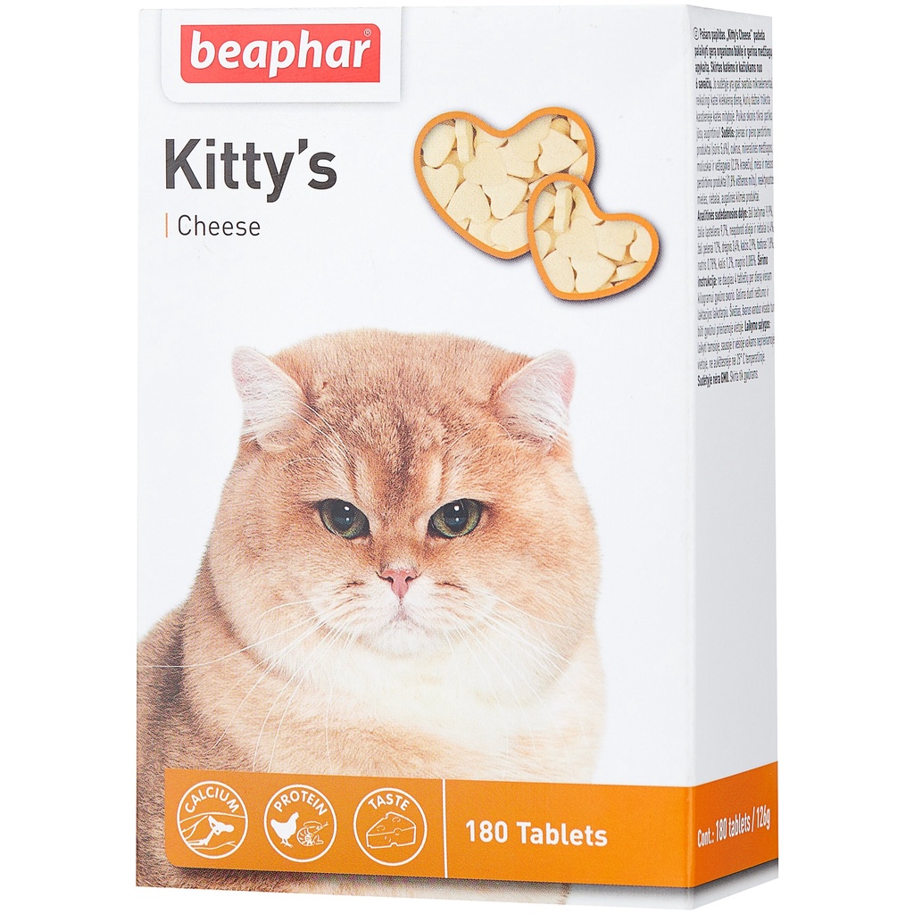 (180V) VITAMIN CHO MÈO BEAPHAR KITTY'S PHÔ MAI NHẬP NGA GIÁ CỰC RẺ