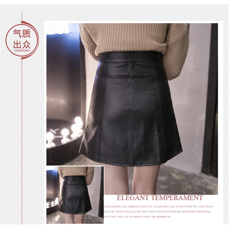 [Hàng order] Chân váy da chữ A - [CÓ ẢNH THẬT Ở CUỐI] | BigBuy360 - bigbuy360.vn