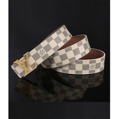 ( SIÊU HÓT ) Dây lưng vl cho bạn Tran Hue Mai caro vàng khoá vàng ( đủ mầu theo yêu cầu )