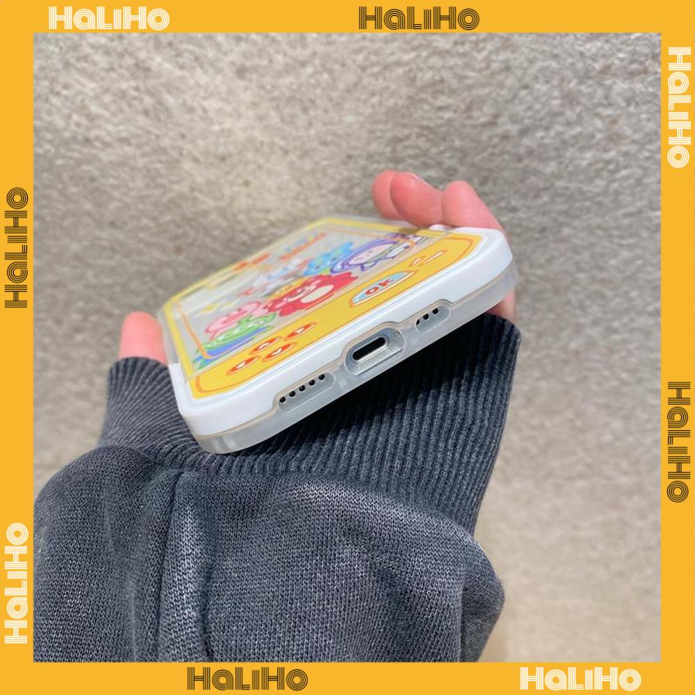 Ốp điện thoại silicon mềm trong túi khí xếp gọn hình máy gắp thú thích hợp cho iPhone 11 13 Pro Max 12 Pro Max 7Plus xr