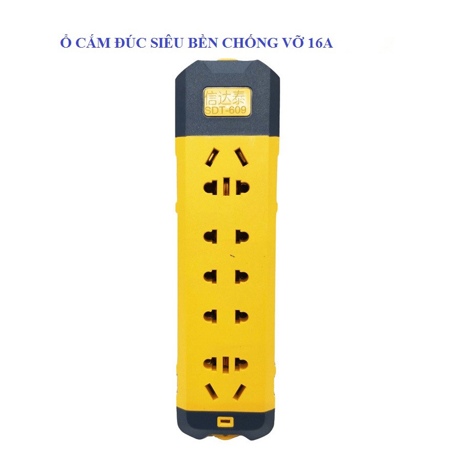 ổ cắm đúc siêu chắc chắn đúc nguyên khối 16A 5000w