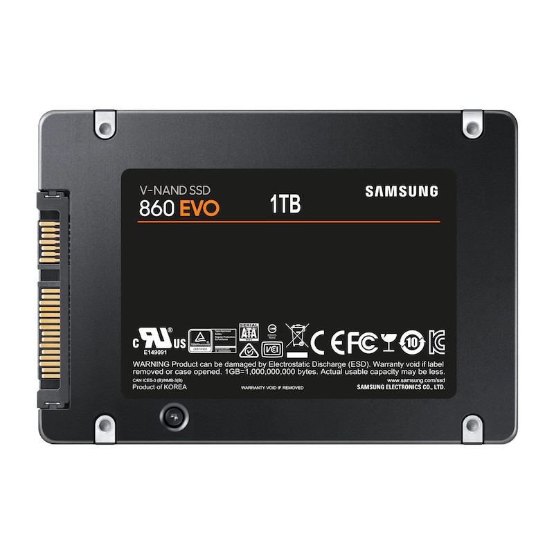 Ổ cứng SSD Samsung 860 EVO 500GB 1TB SATA3 2.5 inch BH 5 năm | BigBuy360 - bigbuy360.vn