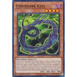 Thẻ bài Yugioh - TCG - Cyberdark Keel / SDCS-EN015'