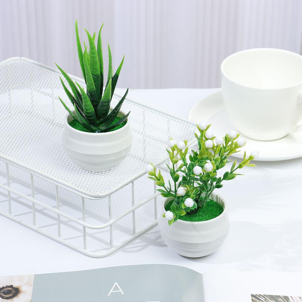 Conopery Chậu Cây Bonsai Giả Trang Trí Nhà Cửa / Sân Vườn