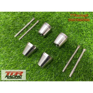 Gù inox 304 tiện CNC không gỉ set gắn mọi loại xe