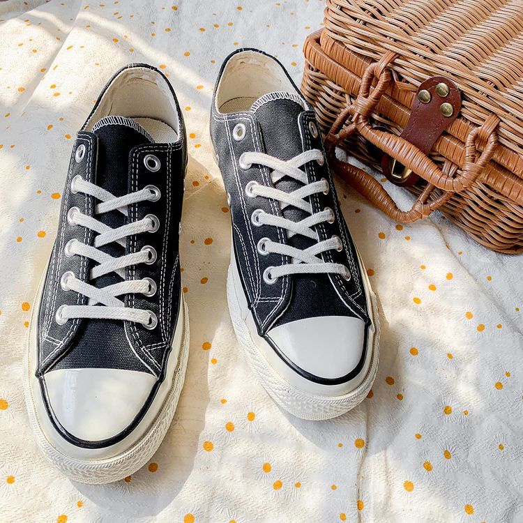 Giày Cv Cổ Thấp 1970s Full Box, Giầy Thể Thao Nam Nữ Giá Rẻ, Converse 1970s Đế Bằng Vải Cao Cấp | BigBuy360 - bigbuy360.vn