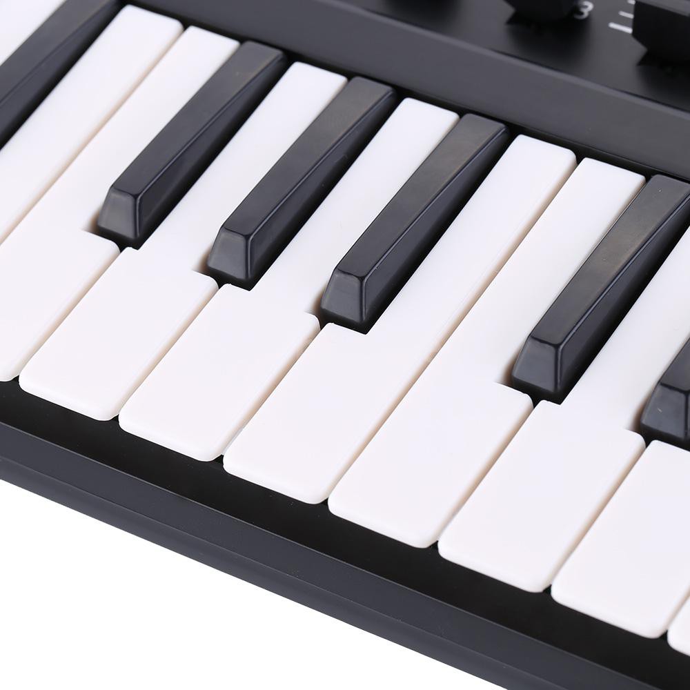 Bộ phím đàn Panda mini di động 25 phím tích hợp bộ điều khiển trống MIDI chuyên dụng