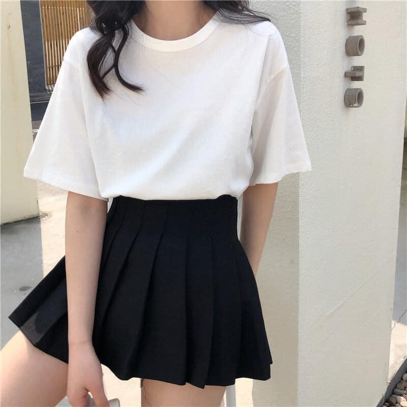 [ Sẵn video + Ảnh thật ] Chân váy tennis, chân váy xếp ly ngắn chữ A cạp cao | BigBuy360 - bigbuy360.vn