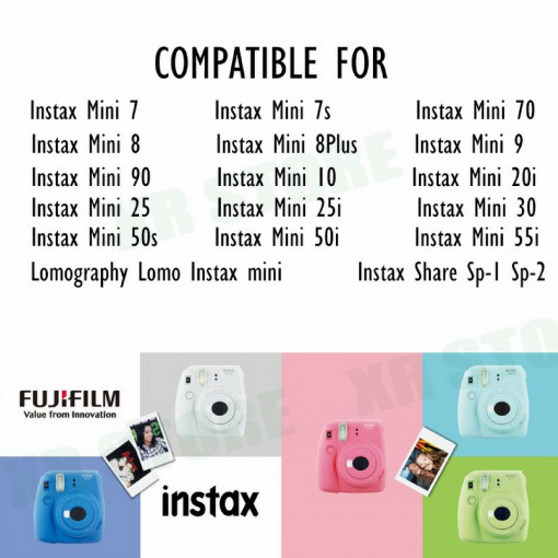 Hộp Film Fujifilm Instax Mini 10-20 Tấm - Date 2024