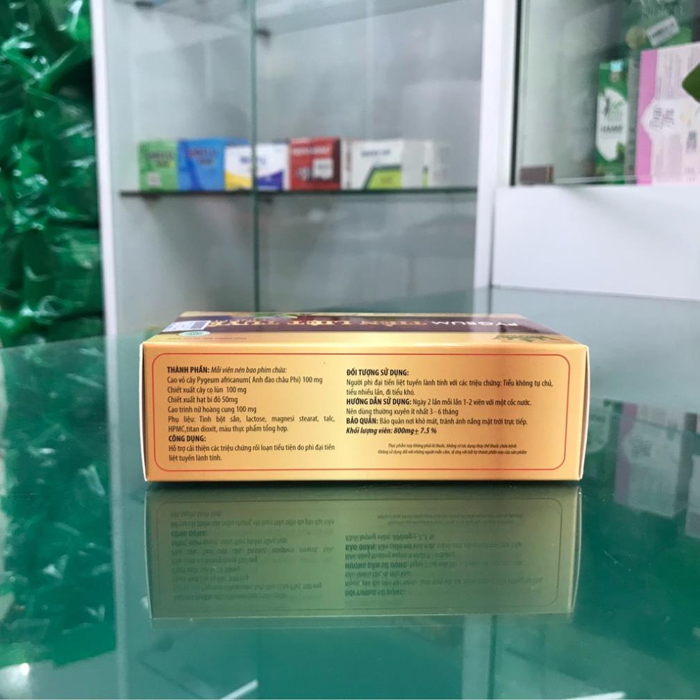 {Mẫu mới} Pygeum Kingphar - Hỗ Trợ Giảm kích thước Tuyến Tiền Liệt (30 Viên)