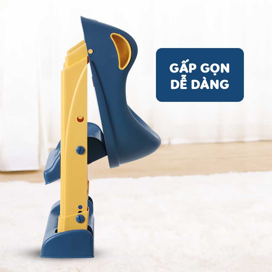 Thang Gắn Bồn Cầu PEEK A BOO Gấp Gọn Tiện Lợi Cho Bé 8858