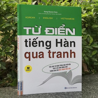 Combo Từ Điển Tiếng Hàn Qua Tranh + Sách Bài Tập