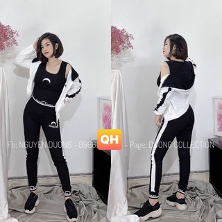 Bộ nỉ da cá 3 chi tiết
