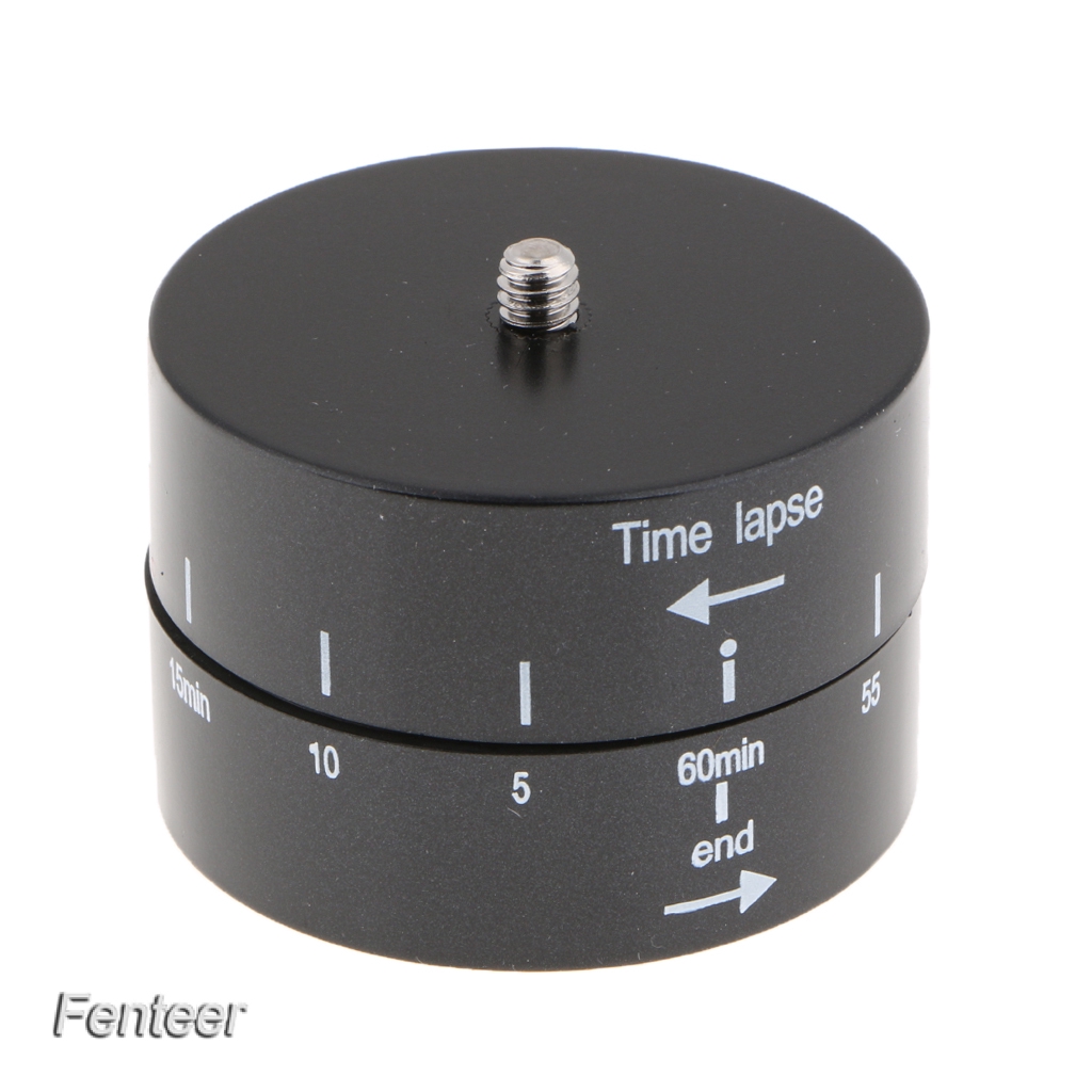 360 Rotation Camera Tripod Head Panorama Time Lapse Mount for GoPro Phone