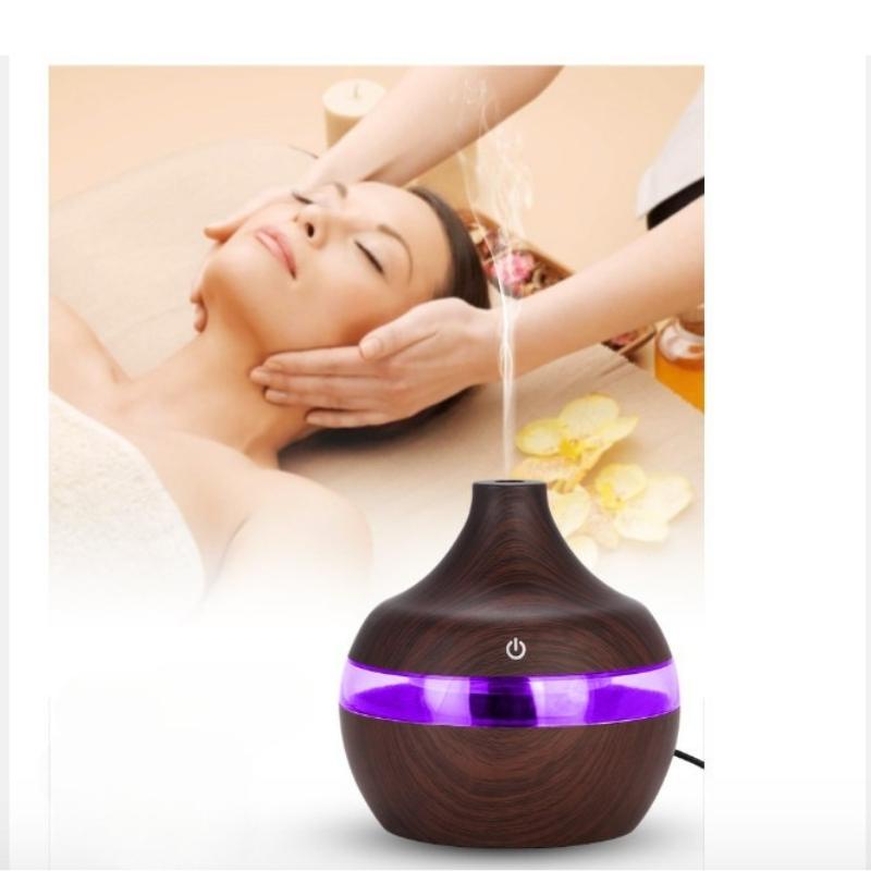 Máy Xông Tinh Dầu Aroma 300ML Máy Phun Sương Tinh Dầu Tạo Ẩm Máy Khuếch Tán Tinh Dầu Toả Hương Thơm Mát Phòng Đuổi Muỗi