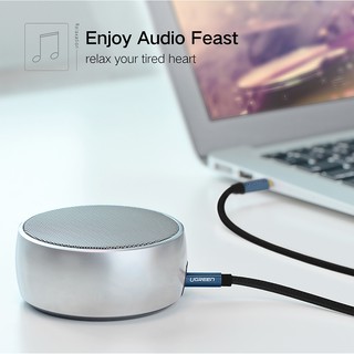 Cáp Audio 3.5mm Sợi Siêu Mỏng Cao Cấp UGREEN AV112 - Blue