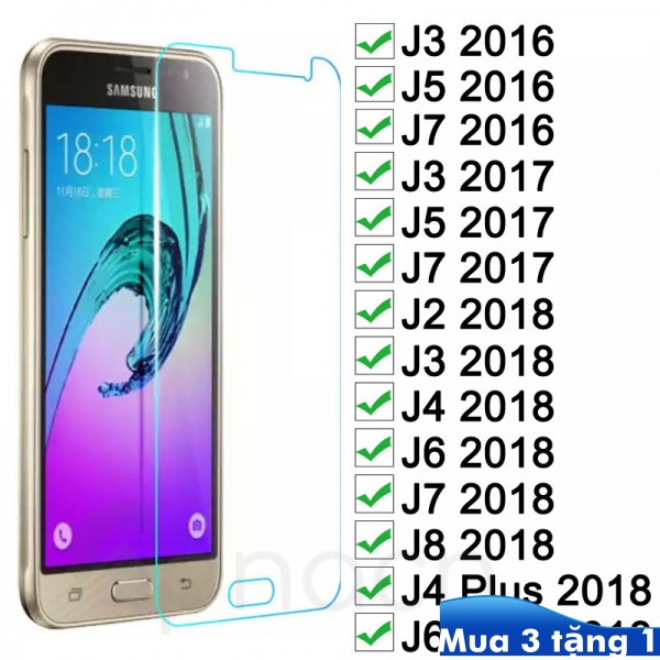Kính Cường Lực Nano Bảo Vệ Màn Hình Cho Samsung Galaxy J2 J3 J4 J5 J6 J7 Core Max Pro A02 A02S A03S A12 A21 A22 A32 A51
