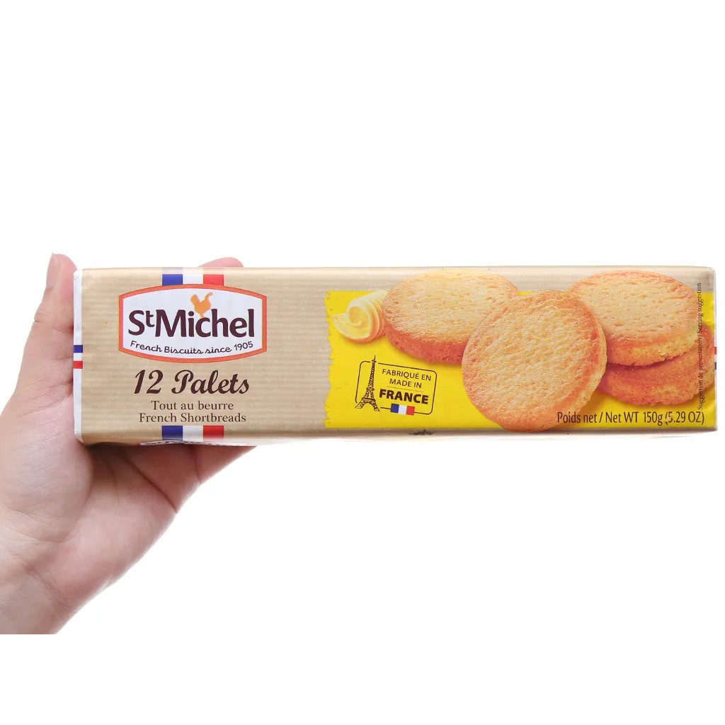 Bánh qui bơ St Michel Palets 150g