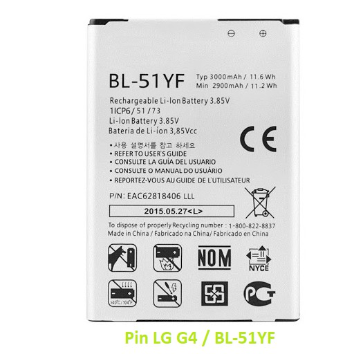 Pin LG G4 / BL-51YF