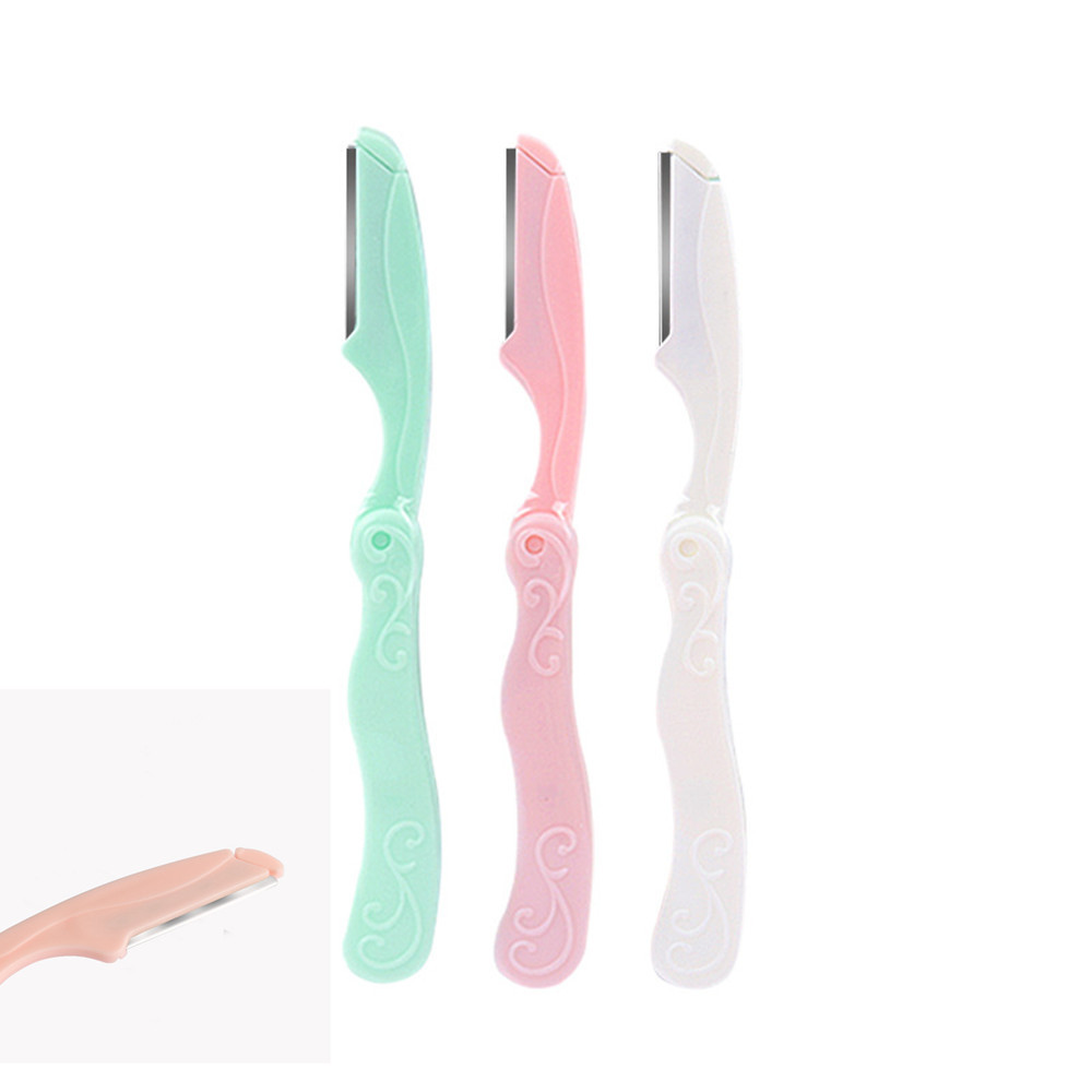 Set 3 Dụng Cụ Tỉa Lông Mày Có Thể Gập Lại Dễ Sử Dụng Cho Người Mới Bắt Đầu