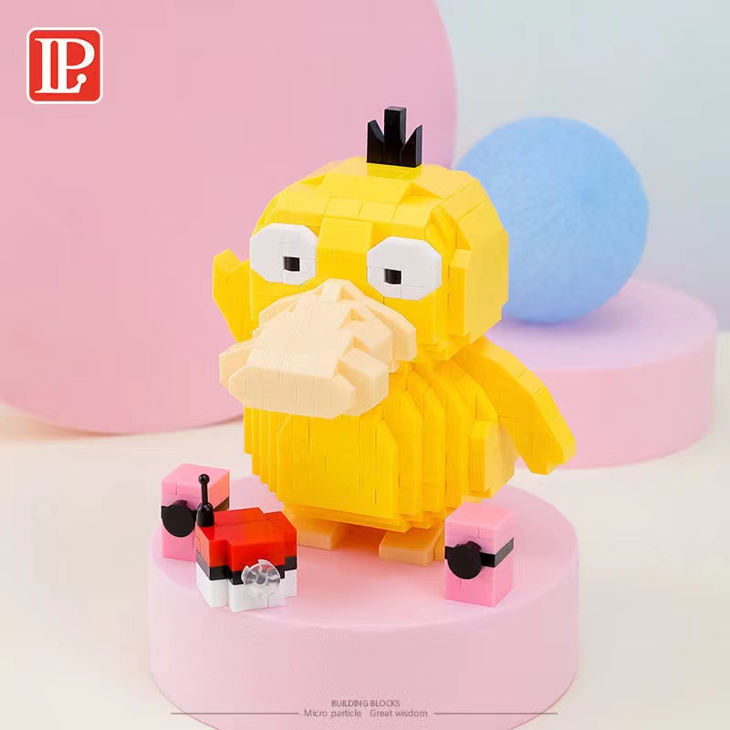 Bộ Đồ Chơi Xếp Hình Pikachu/Vịt/Pikachu Dành Cho Trẻ Em
