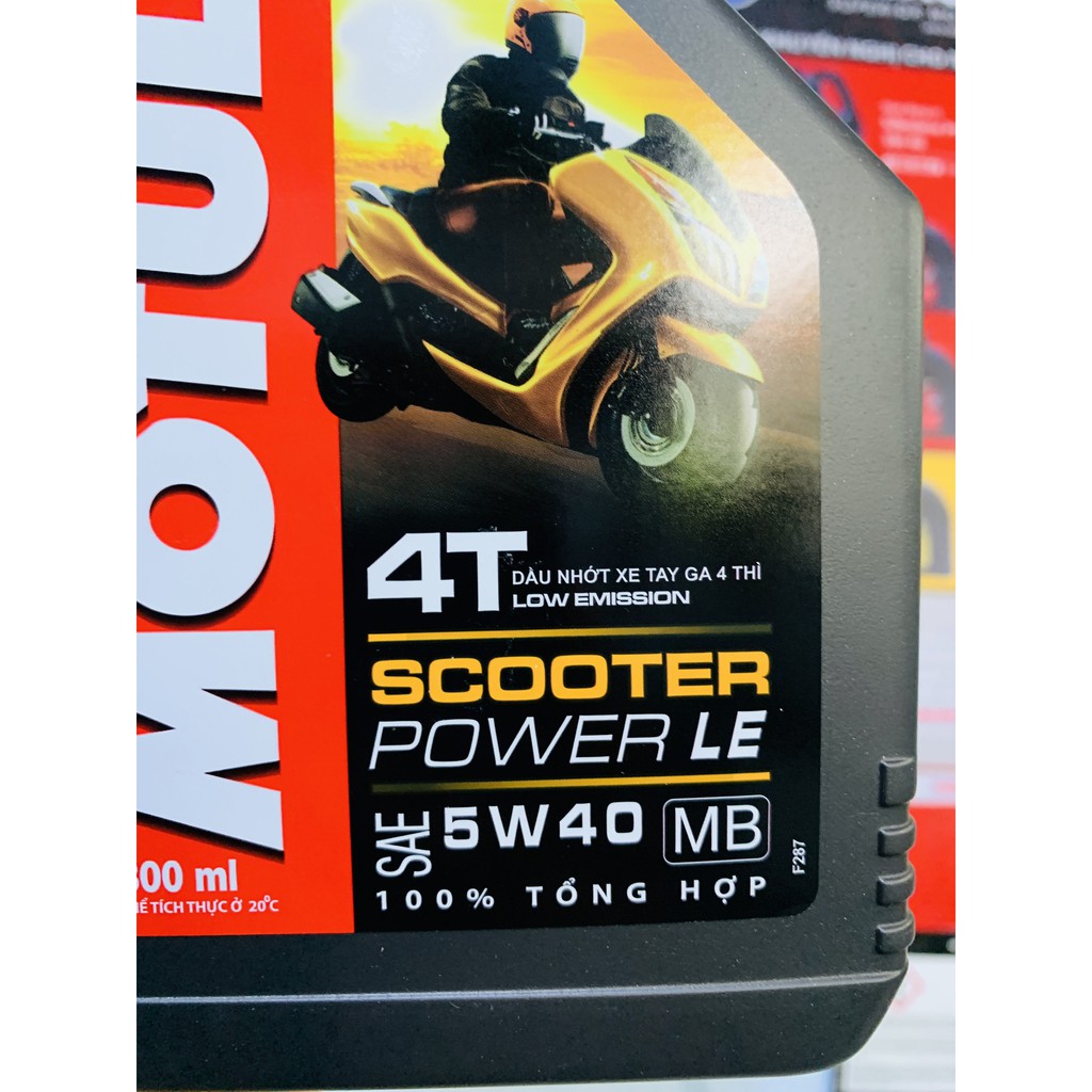 Nhớt xe ga MOTUL SCOOTER POWER LE 5W40