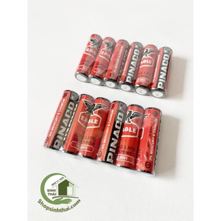 Pin lớn 2A (AA) - Pin Con Ó Pinaco 1.5V ( 4 viên )