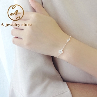 Vòng Đeo Tay Thiết Kế Đơn Giản Họa Tiết Hoa Anh Đào Thời Trang Cho Nữ