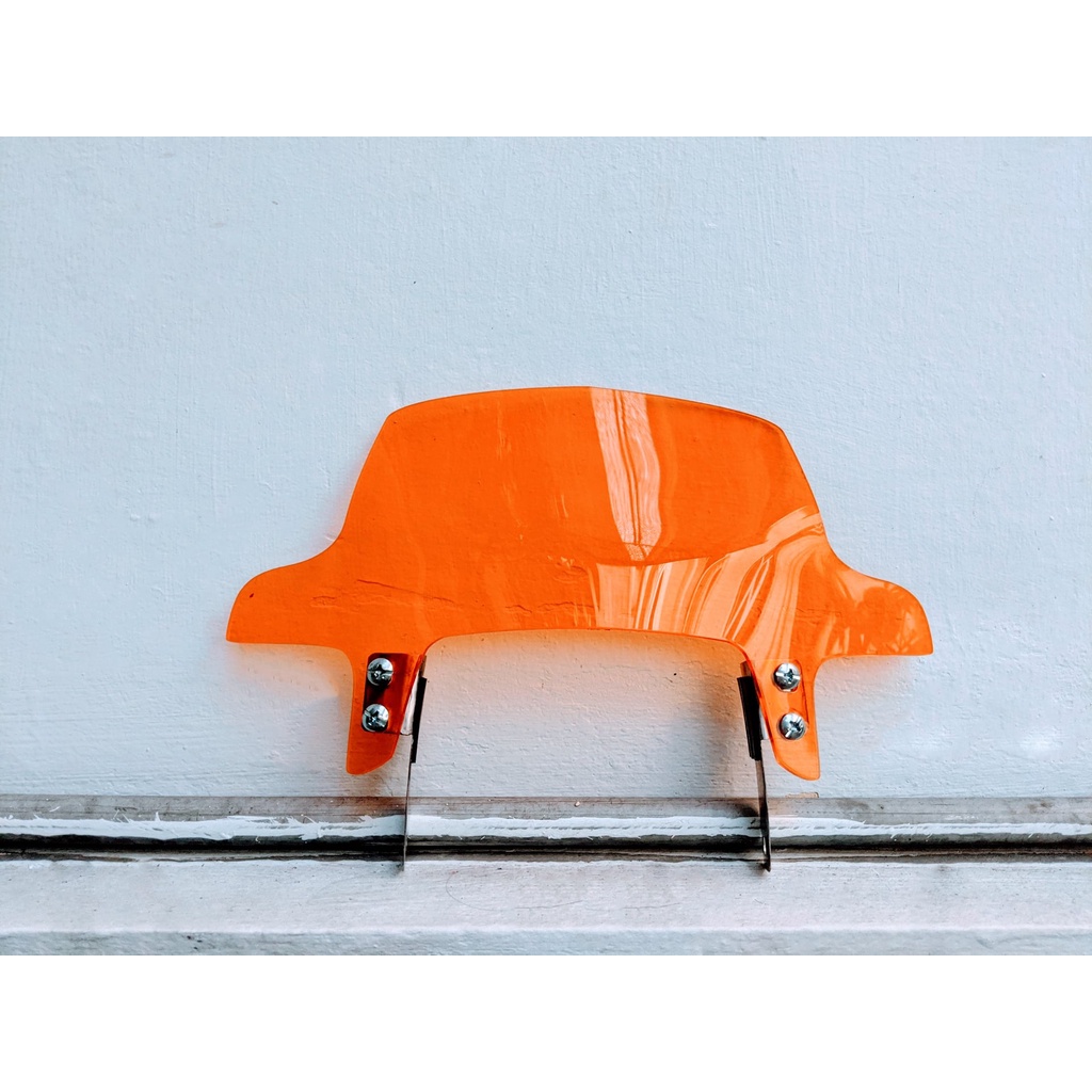 #04 Kính chắn gió xe cub đèn vuông Original