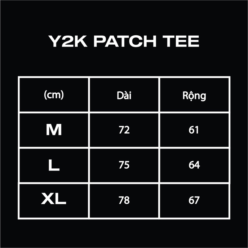 Áo thun BLACKLIST | Y2K PATCHWORK TEE