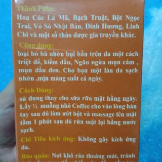 Bột rửa mặt hoa cúc kiềm dầu - Thảo Shop