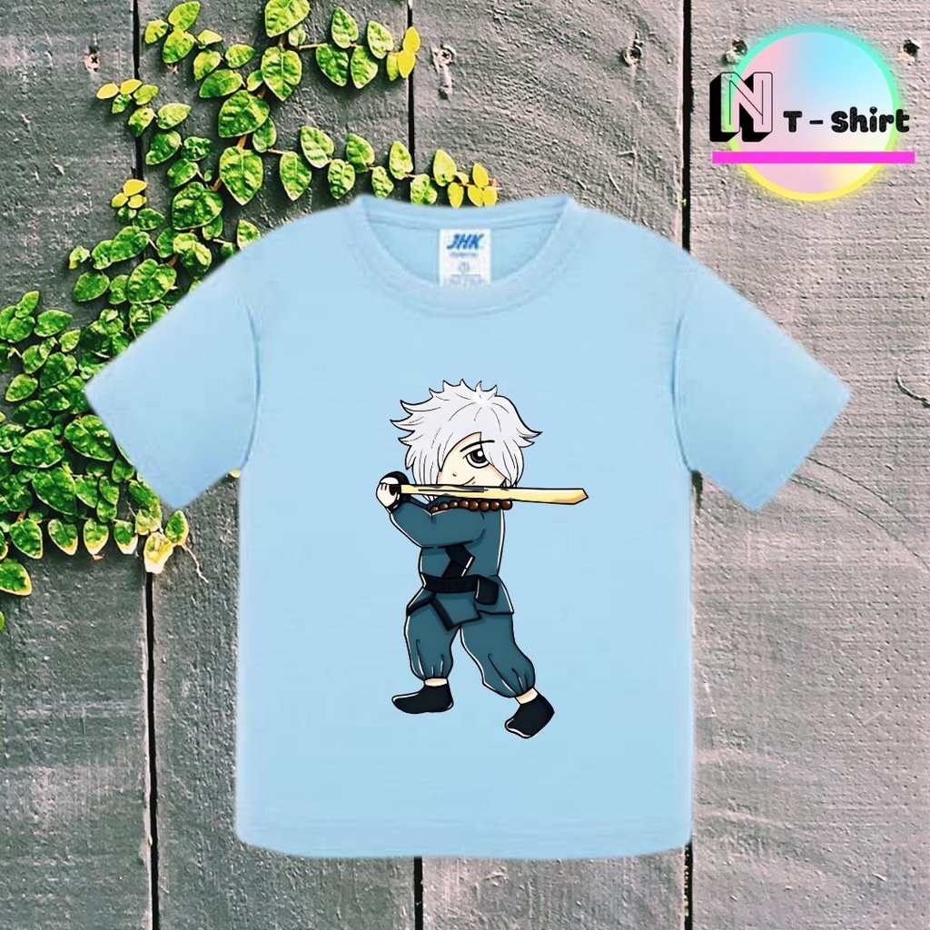 Áo thun cho bé trai và bé gái in hình Pháp Sư Gangster dễ thương, chất liệu cotton mềm mịn thoáng mát NTShirt 02
