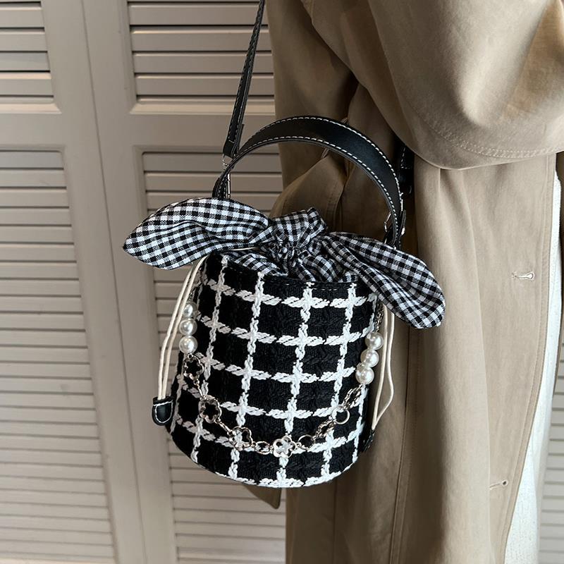 Ielgy Mới Túi Đeo Chéo Vai Bằng Vải Dệt Đa Năng Thiết Kế Nhỏ Gọn Dành Cho Bạn Nữ