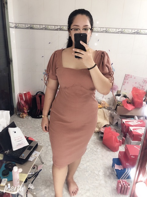 Đầm Body Cúp Ngực Bigsize có mút