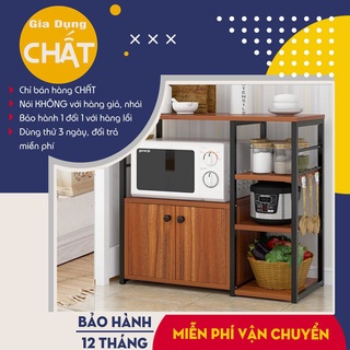 [Hàng Loại 1] Tủ Bếp Nhiều Ngăn Lắp Ghép,Kệ Lò Vi Sóng Cao Cấp Tiện Dụng