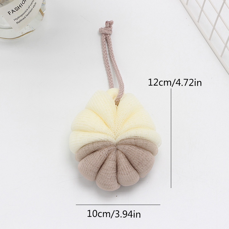 Bông Tắm Lưới Tạo Bọt Hai Màu Đơn Giản Tiện Dụng Cho Nhà Tắm
