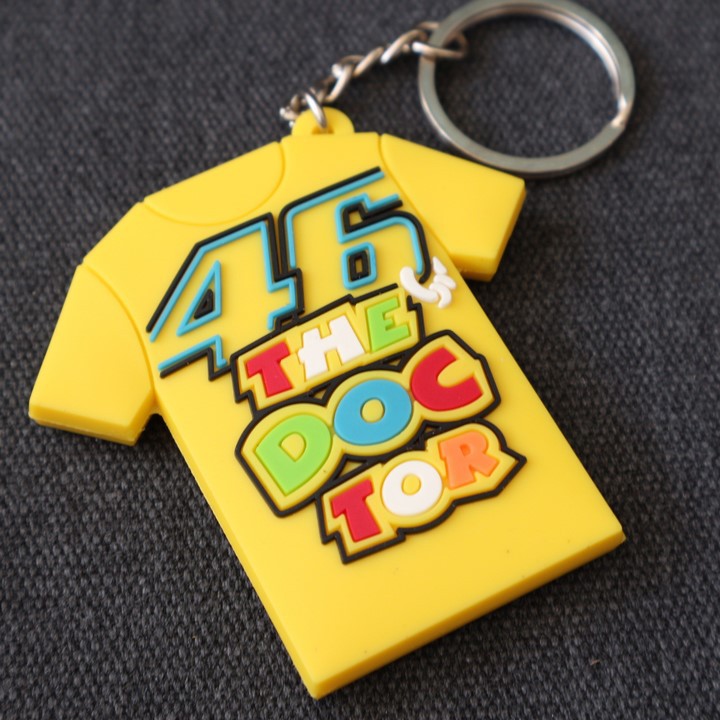 Móc khóa nhựa gắn các loại xe máy, oto LOGO HUY HIỆU cá tính