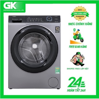 AQD-A900F(S) MIỄN PHÍ CÔNG LẮP ĐẶT Máy giặt Aqua Inverter 9.0 KG AQD-A900F(S) Mới 2021