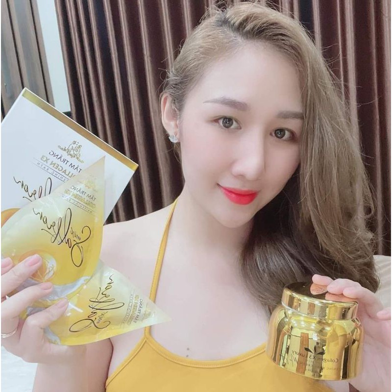 Tắm Trắng Collagen X3 Saffron Mẫu Mới